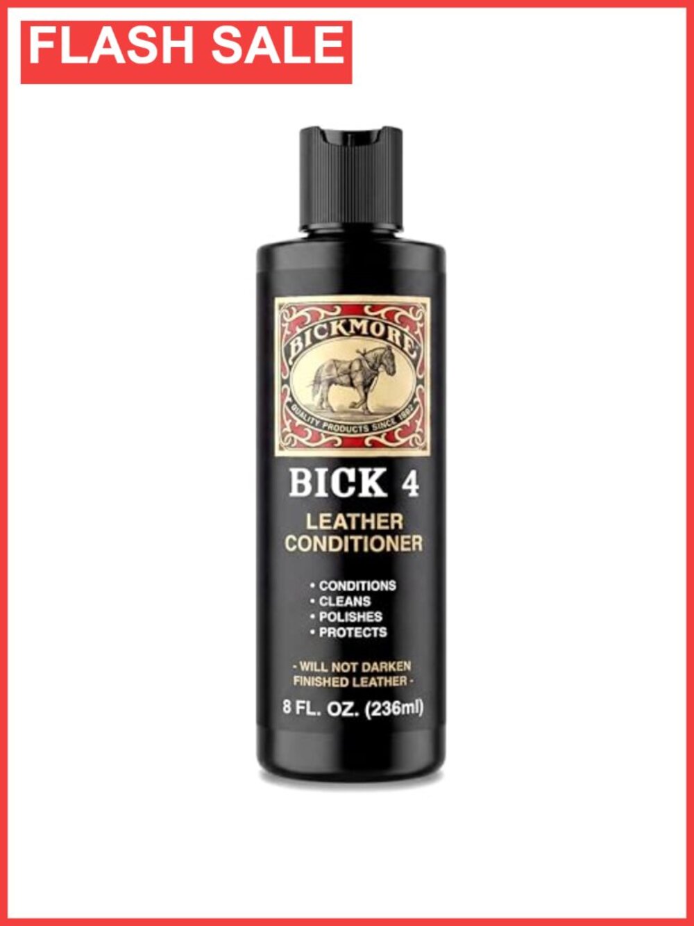 Leather Conditioner Cleaner Wax Free Restores Boots Shoes Bags 8 oz